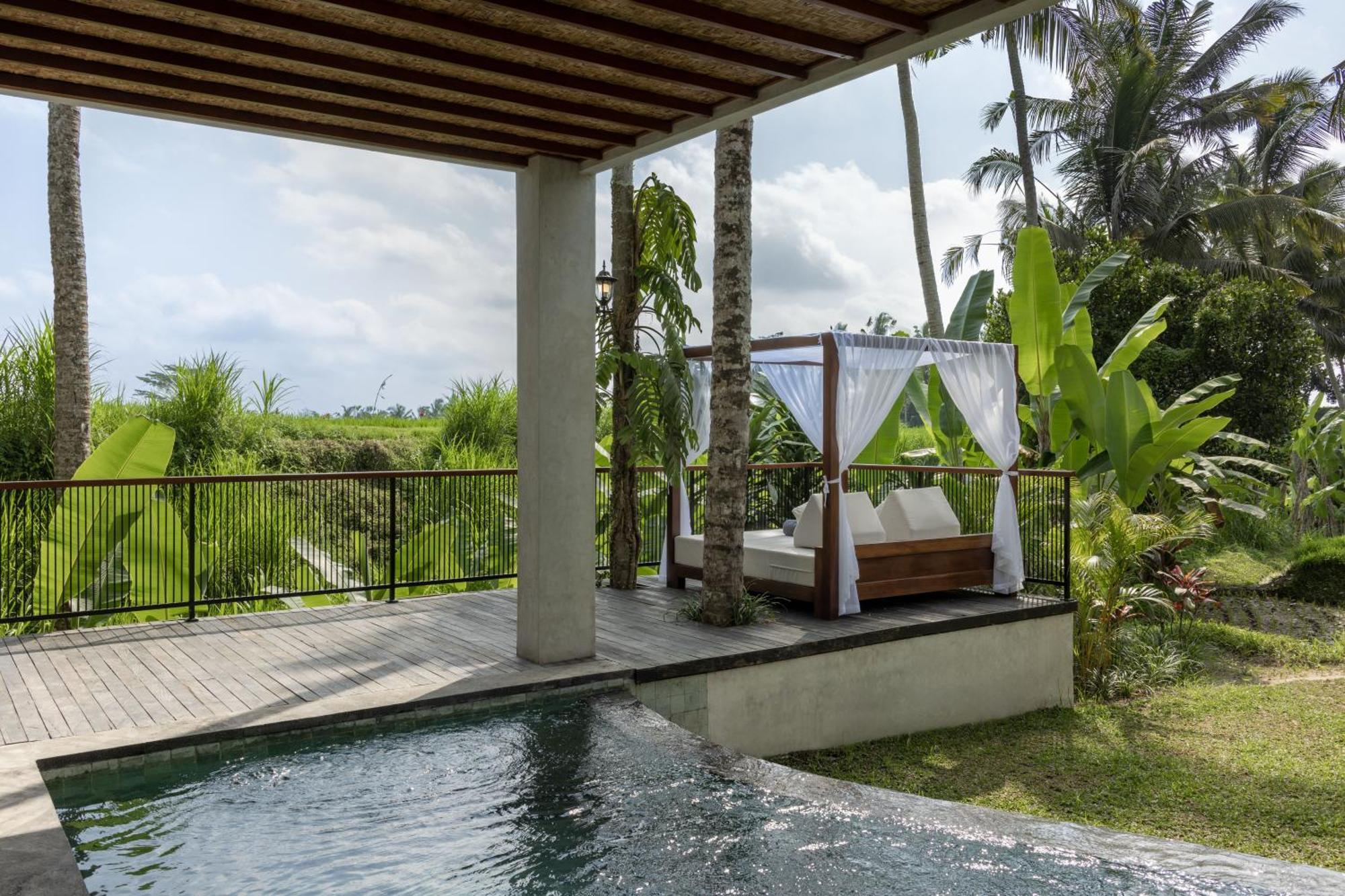 Duplex Pool Villa Rice Field View