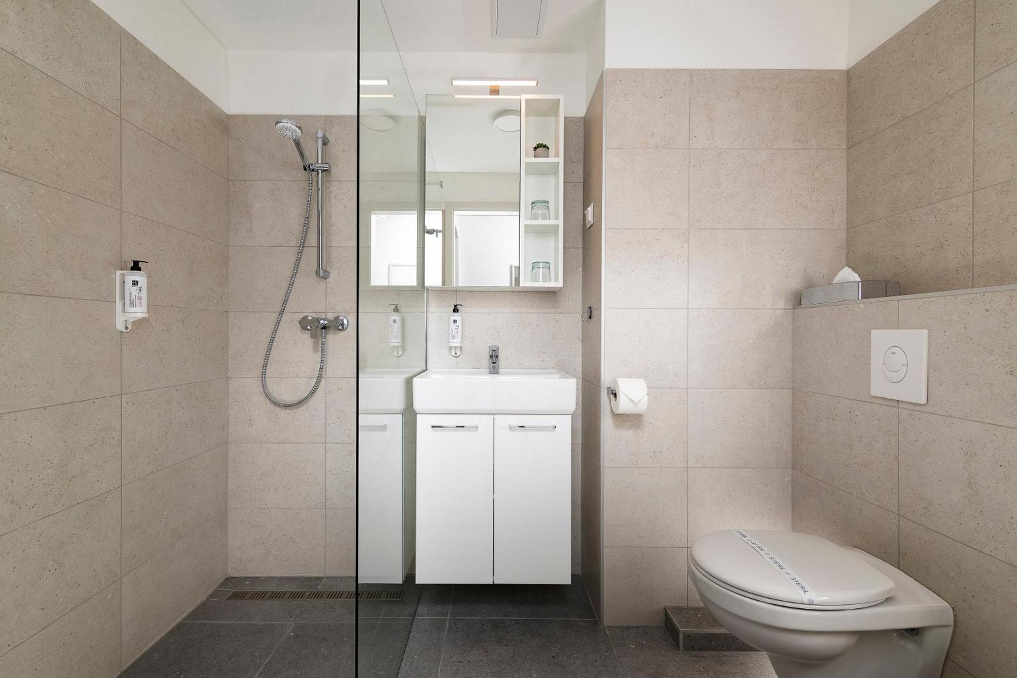 Off-Site One-Bedroom Apartment Balcony