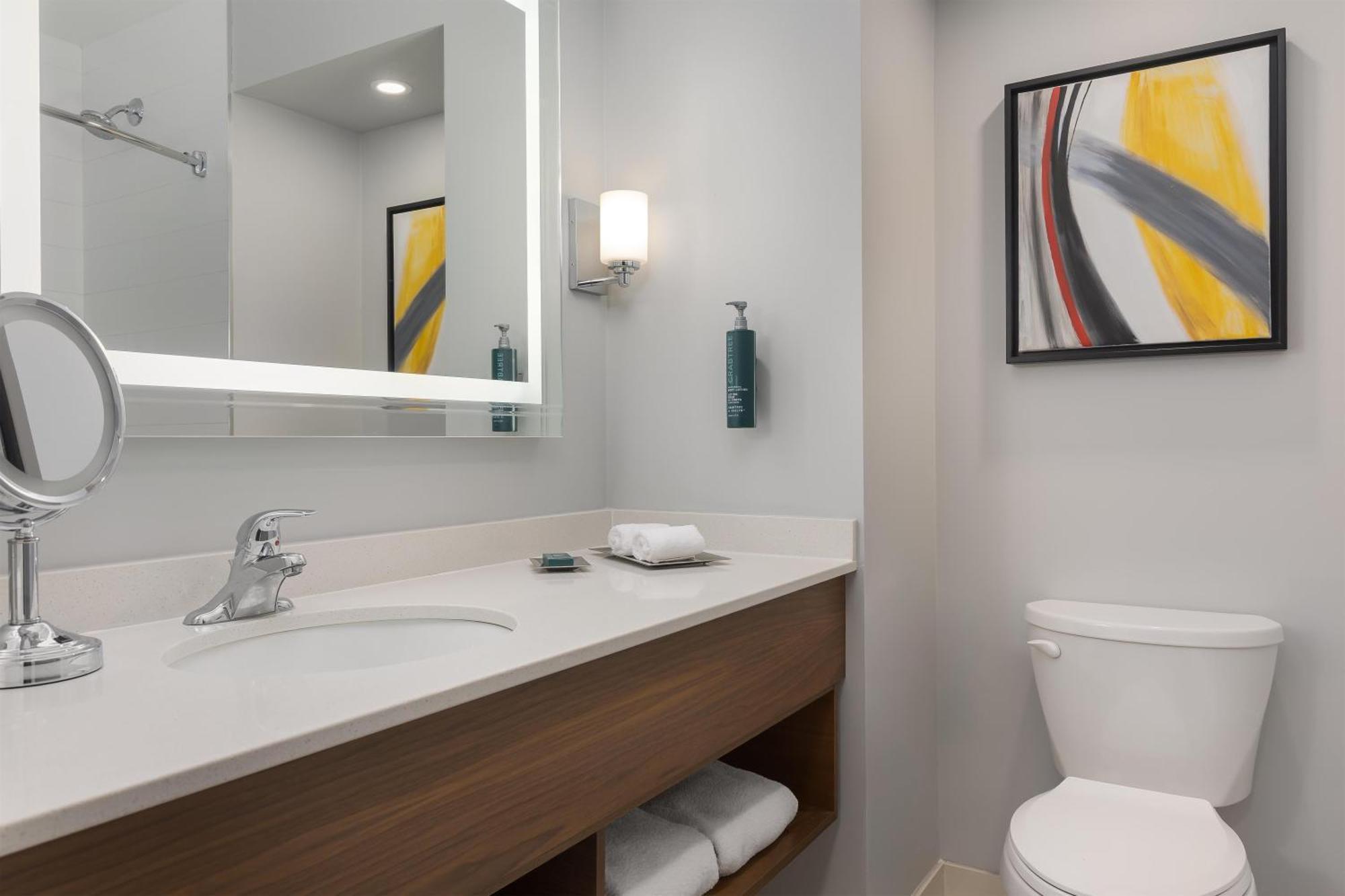 Suite con 2 camas grandes y sala de estar