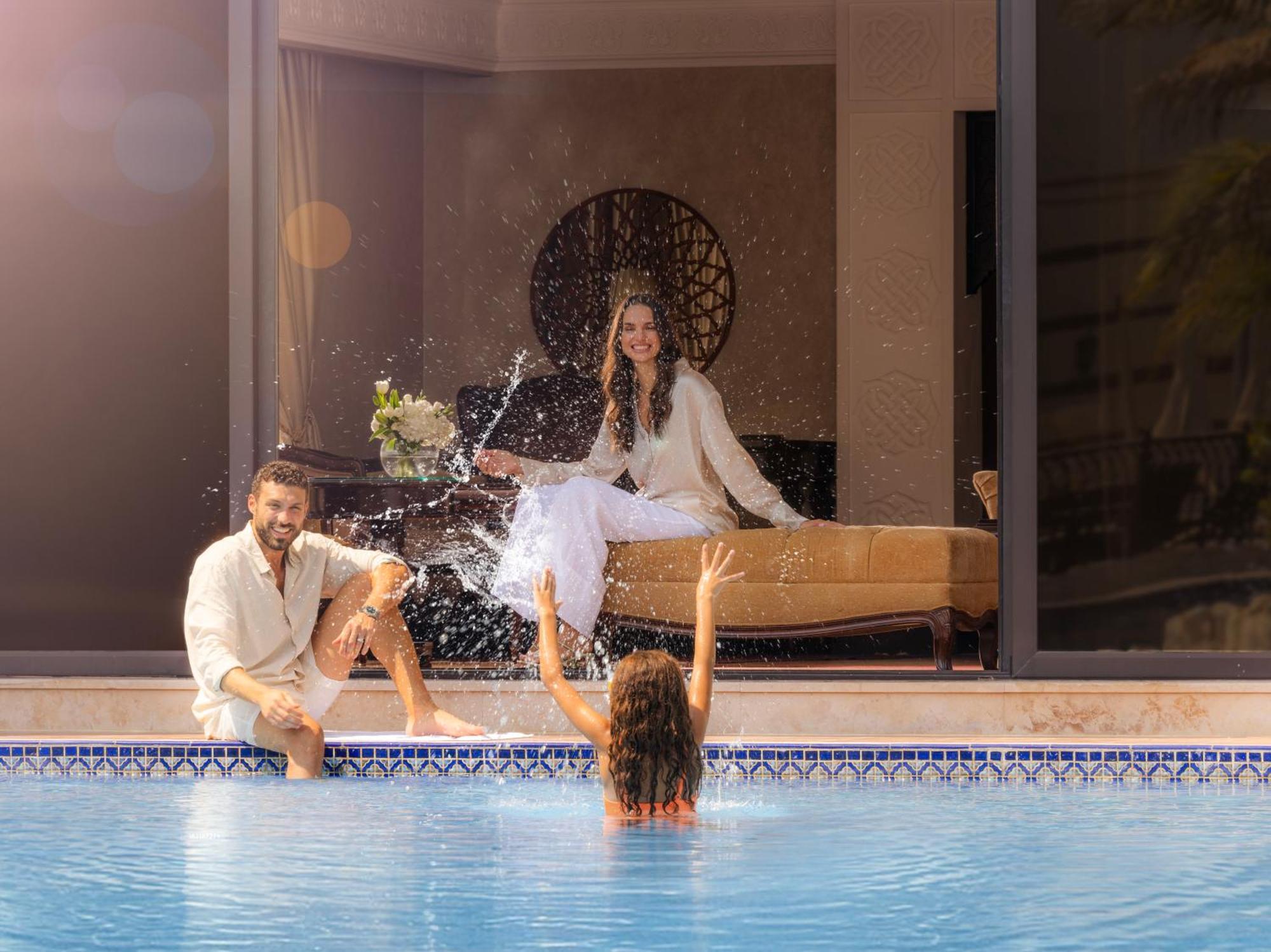Four Bedroom Royal Lagoon Pool access Villa Complimentary Soft Drinks minibar Daily Villa & Butler Service