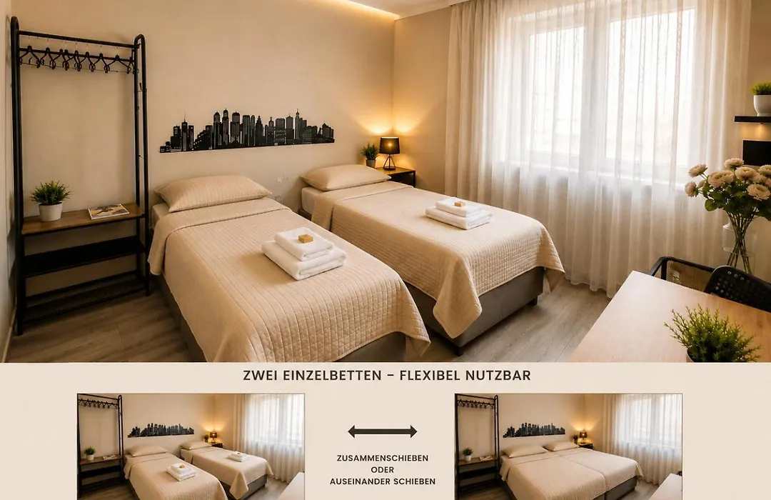 Hotel Modern Living Studio Küche Netflix inklusive Top Lage-1