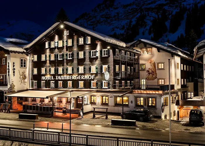 Hotel Tannbergerhof im Zentrum von Lech
