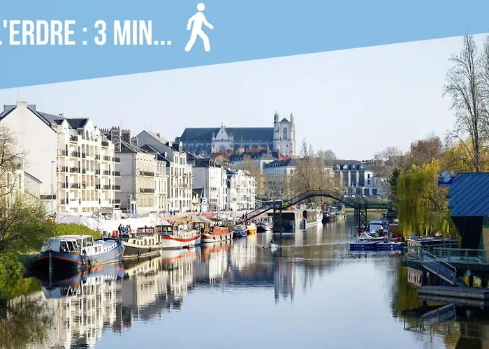 L'Ecrin des bords de l'Erdre - Maison avec extérieur et parking