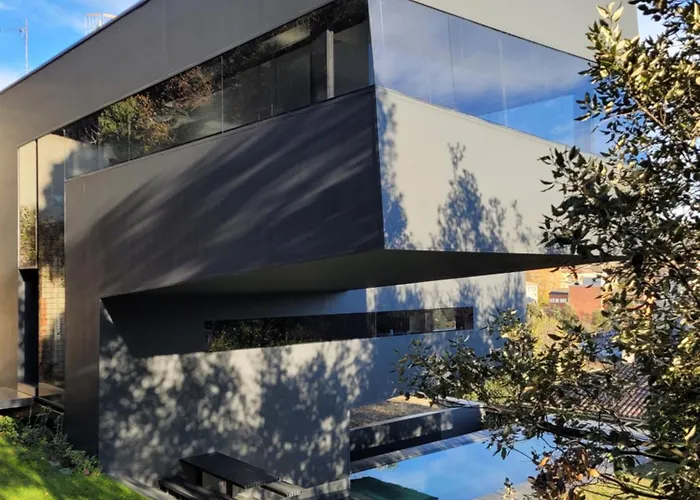 The Black Line House