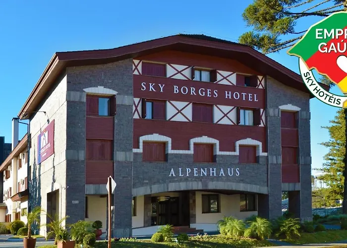 Sky Borges Hotel - Flats De Luxo No Centro De Gramado - Rs