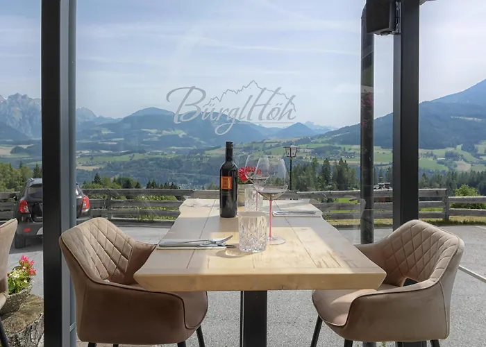 Hotel und Alpen Apartments mit Sauna - Bürglhöh