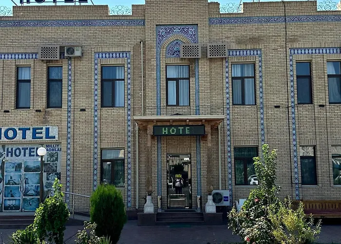 UMAR Hotel opposite KHIVA train station