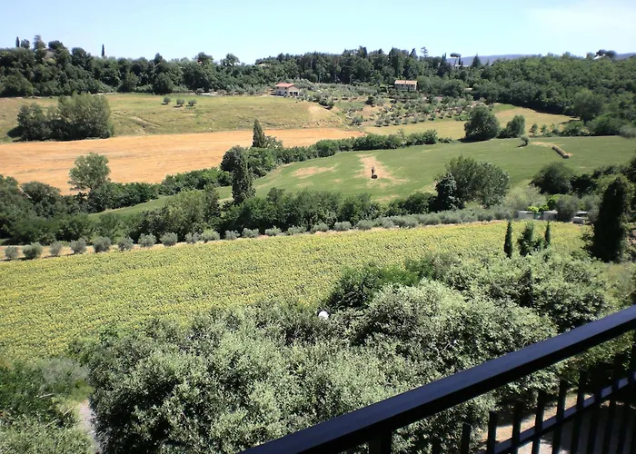 Hotel Sangallo B&B-Panoramic Position-Valley And Vineyard View-Family Run