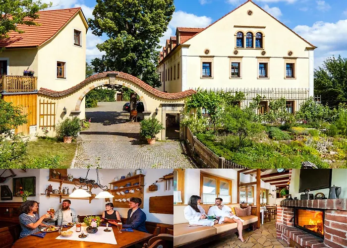 Landhotel Gut Wildberg mit Badeteich und großem Garten
