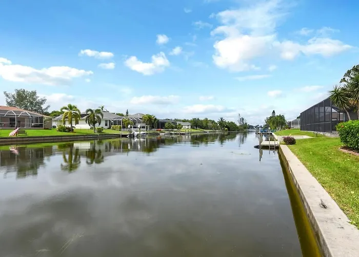 Sunshine Home Retreat Heated Pool On Canal