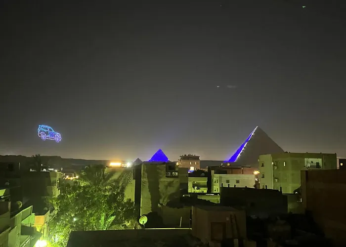 Pyramids Alaska View