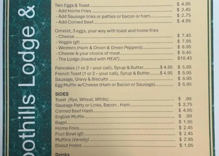 Foothills Lodge & Diner