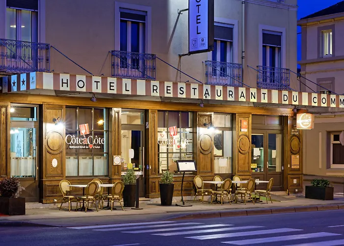 Contact Hotel Du Commerce Et Son Restaurant Cote A Cote