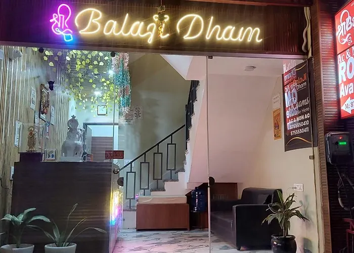 Hotel Shri Balaji Dham, Family Room Near Mathura Railway Station