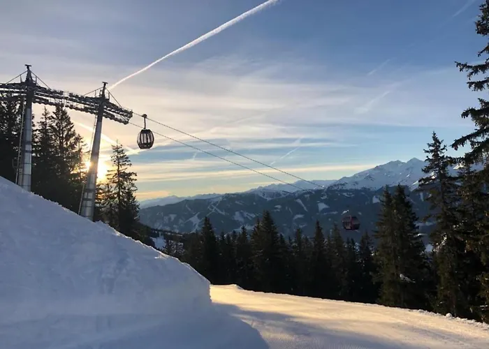 Chalet In Saalbach Near Ski Lift