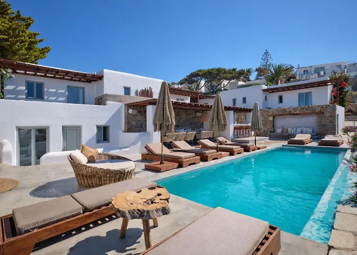 Trinity Mykonos - Beachfront Villa