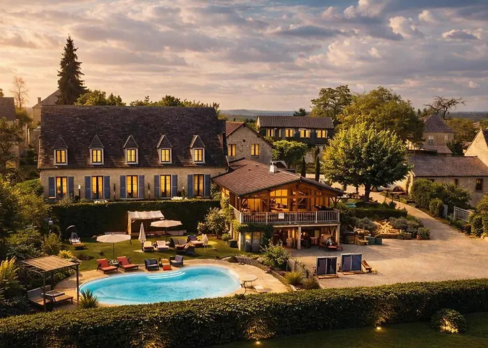 Hôtel Bien-Être Aux Cyprès de Marquay