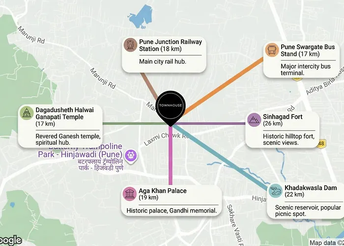 Townhouse Hinjewadi Corporate Stays