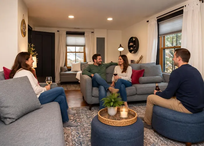 Charming Loft Escape Walk To River & Restaurants