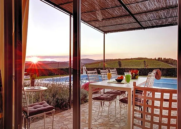 Villa In Chianti With Pool Tennis Court