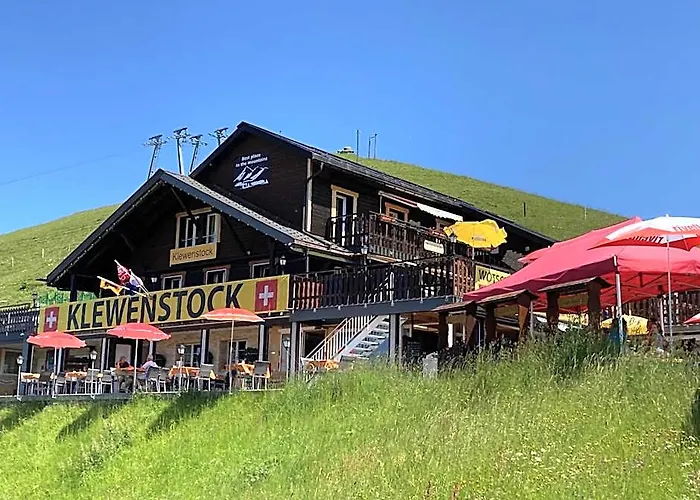 Ausflugs-Ski-Pistenhotel Klewenstock Auto Frei Mit Dem Mobiltelefon Bestellen Nur Mit Der Pendelbahn Erreichbar Auf 1600Muem