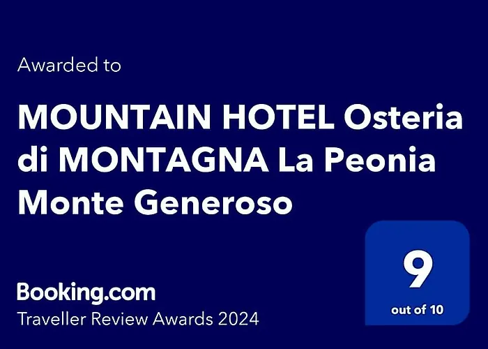 Mountain Hotel Osteria Di Montagna La Peonia Monte Generoso