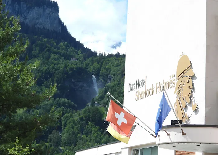 Hotel Sherlock Holmes "Nur 200 M Zur Gondelbahn Hasliberg"