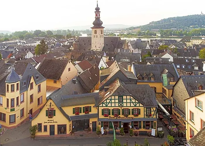 Weinhotel Des Riesling Zum Gruenen Kranz