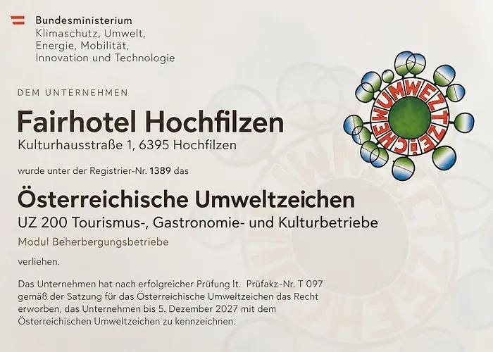 Fairhotel Hochfilzen B&B