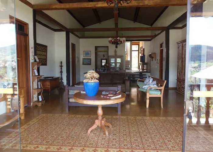 Quarto na Pousada Quilombo do Mato Dentro