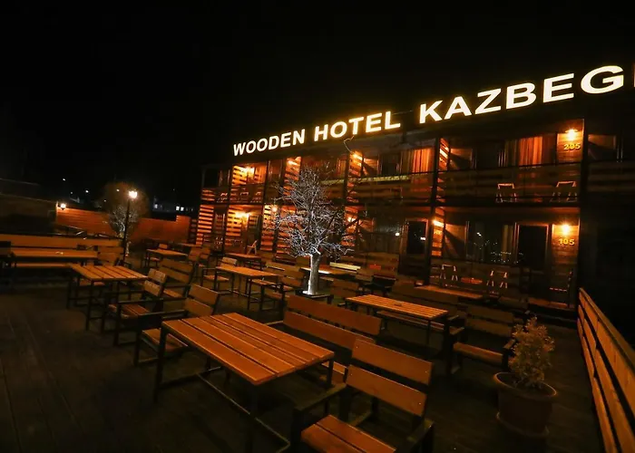 Wooden Hotel Kazbegi